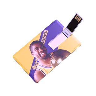 魔术师约翰逊U盘湖人周边生日礼物纪念品usb送男生NBA篮球优盘