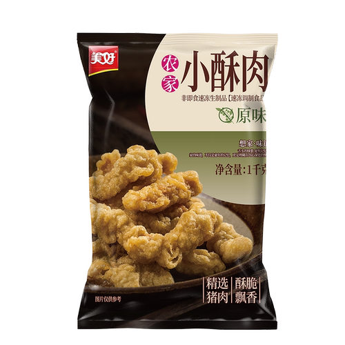 美好农家小酥肉1kg外酥里嫩酥脆飘香家的味道火锅食材空气炸锅