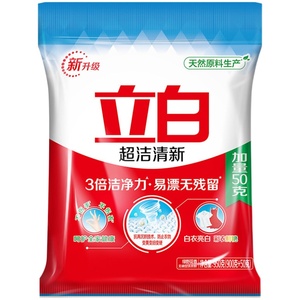 立白950克清新无磷型小袋家庭装
