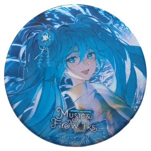 初音未来花火大会烟花主视图吧唧镜音双子巡音流歌miku动漫周边