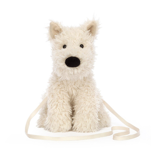 OULAILI西高地玩偶包卡通毛绒玩具公仔斜挎包可爱小狗包包礼物