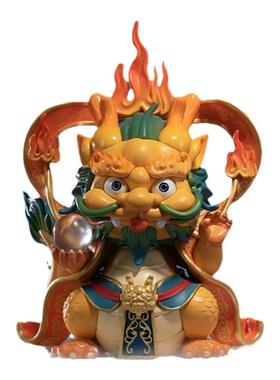 铜师傅欢喜小将玩偶潮玩公仔盲盒艺术品国潮手办创意礼物摆件