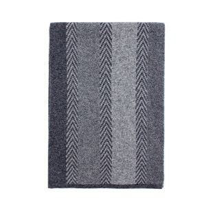 上海故事秋冬新款围巾男绵羊毛针织羊绒保暖加厚围脖送长辈礼盒装