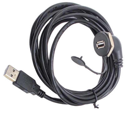 U09A面板安装式弯头USB转接器