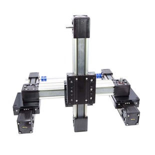 45同步带滑台模组导轨龙门式精密高速皮带往复铝型材直线可定制
