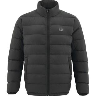 CAT卡特秋冬男士户外百搭宽松休闲基础款保暖LOGO羽绒服外套