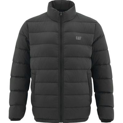 CAT卡特秋冬男士户外百搭宽松休闲基础款保暖LOGO羽绒服外套