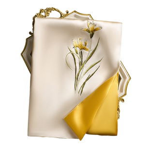 非遗苏绣丝巾礼盒送长辈妈妈生日礼物真丝披肩女杭州丝绸苏州高端