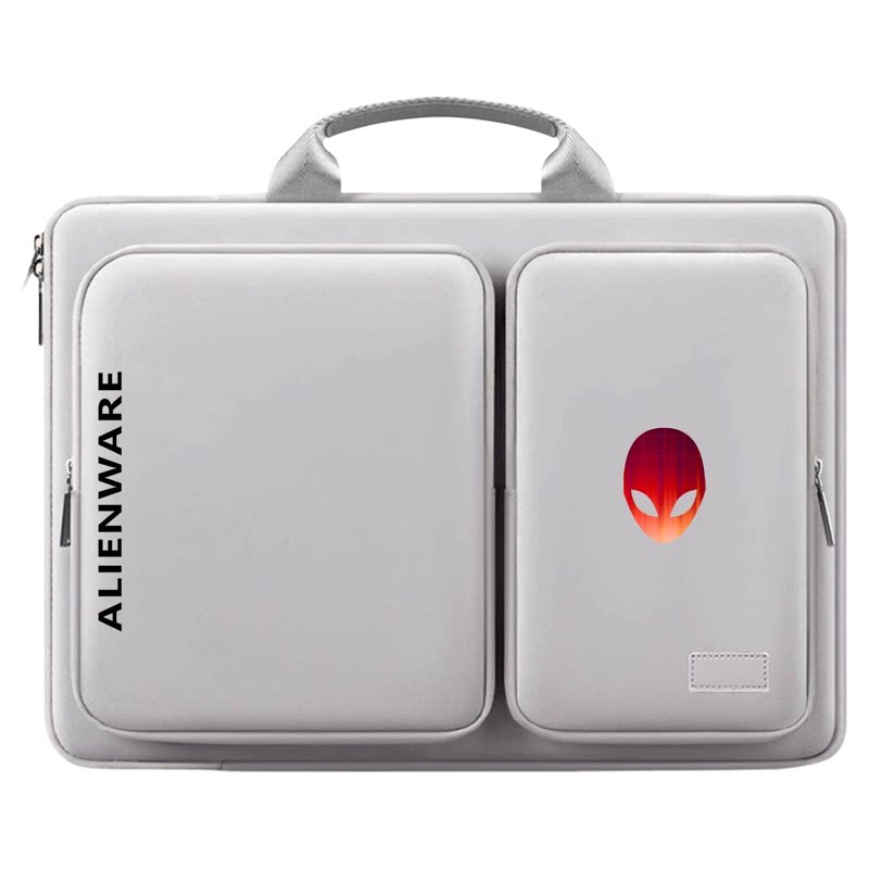 适用于外星人Alienware M18笔记本电脑包17.3寸M16M17单肩包X16/X17气囊手提袋M17/R5防震17英寸大容量斜挎包