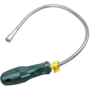 世达磁性捡拾器sata手动工具汽修伸缩吸力杆强力磁力棒弯曲吸铁棒