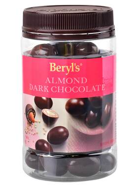 beryls扁桃仁夹心黑巧克力380g