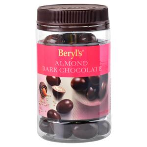 Beryls扁桃仁黑巧夹心巧克力豆380g