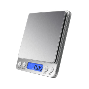 厨房秤电子称珠宝秤0.01g精准小型天平克称家用烘焙食物秤克数度