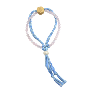 日本制进口Indigo德岛之蓝手工蓝染棉麻手绳手链手串