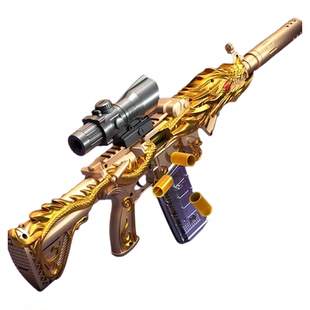 五爪金龙枪m416电动软弹儿童冲锋玩具枪可连发突击步全自动抢男孩