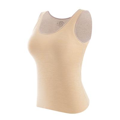 妈妈款德绒发热免穿文胸抹胸背心