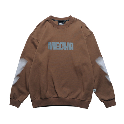 字母印花卫衣潮流套头