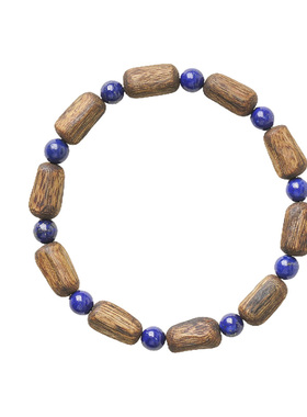 安神助眠沉香补水润木青金石手串女款檀香木招财旺运情绪稳定手链