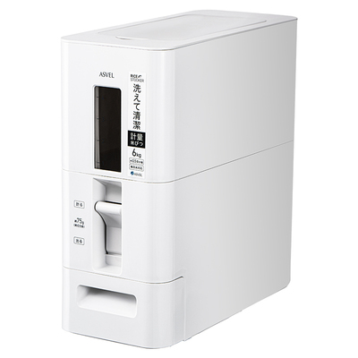 日本asvel自动计量储米箱6kg