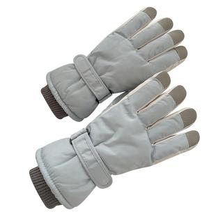 手套女士冬季滑雪保暖加绒厚棉款天水防风防寒触屏电动车骑车骑行