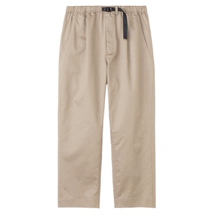 Goldwin秋SOLOTEX户外轻量徒步长裤商务休闲直筒裤男女同款