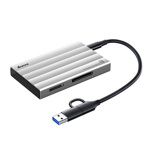英曼多功能读卡器cfa卡cfb卡CFexpress内存卡usb3.2高速链接手机电脑typec适配单反相机8k4k数据视频高速传输