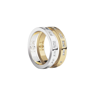 [杨紫同款]APM Monaco TOI MOI摩斯密码戒指情侣个性对戒新年礼物