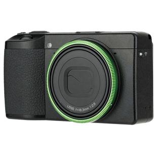 JJC 适用理光GR4镜头圈 GRIV HDF GR3 GR3X GR3III GRIIIX HDF 装饰圈 镜头环 装饰环 替代理光GN-3/2/1 配件