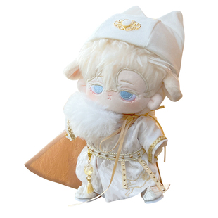 原创棉花娃娃20cm娃衣猫猫锦衣卫鼠鼠大侠客国风侠客古装玩偶衣服