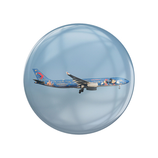 飞友周边徽章定制飞机吧唧民航空文创纪念小礼物稀有彩绘收藏挂件