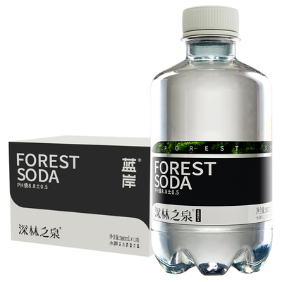 蓝岸深林之泉PH8.8天然苏打水