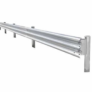 拉瑞斯波形护栏板乡村道路防撞隔离栏厂家定制全国安装来图定制