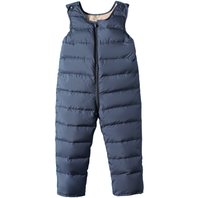 雅鹿儿童背带羽绒裤连体幼童婴儿