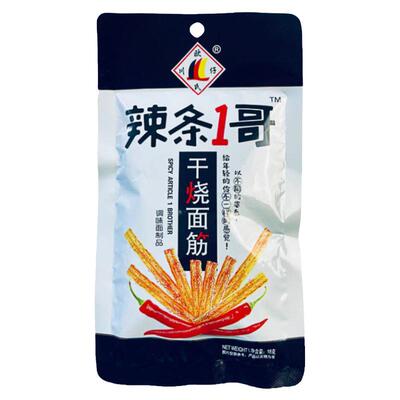 欧氏川仔辣条1哥干烧面筋辣食