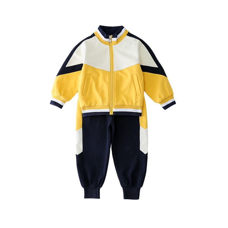 小学生班服三件套春秋装学院风运动会纯棉校服套装幼儿园园服夏季