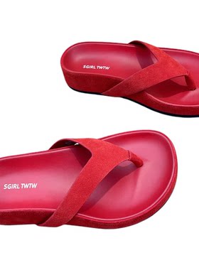 SGIRLTWTW正品厚底时尚人字拖女
