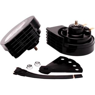 法宾汽车蜗牛喇叭12v超响防水超薄汽车鸣笛电喇叭双音摩托车喇叭