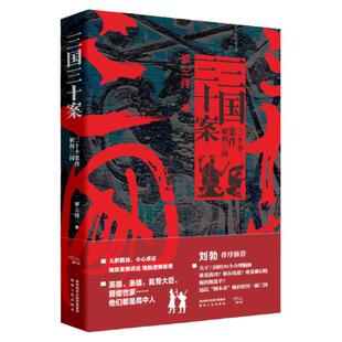 《三国三十案》刘勃作序推荐 关于三国的30个合理脑洞 《三国演义》《三国志》之外合理而新奇的历史叙事 陕西人民出版社