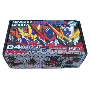 密涅瓦机械神话灵虚子机甲头雕巴巴托斯狼王天幕预涂拼装改件头部