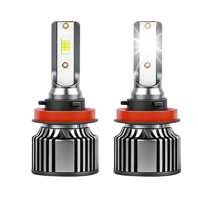 汽车LED大灯激光h1灯泡h7超亮h4远近一体9005改装9012车灯h11强光