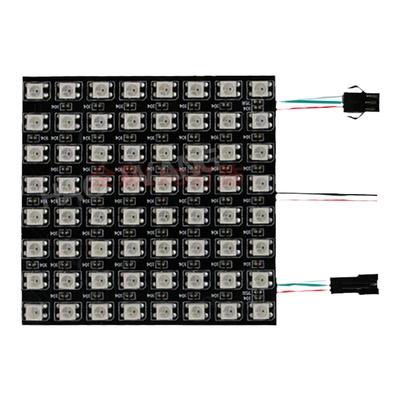 5V可编程全彩像素屏WS2812点阵