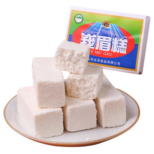 峨眉山传统旅游土特产永华手工制作经典峨眉糕香甜糯米白糖糕点心