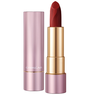 卡姿兰口红显白哑光不拔干豆沙色