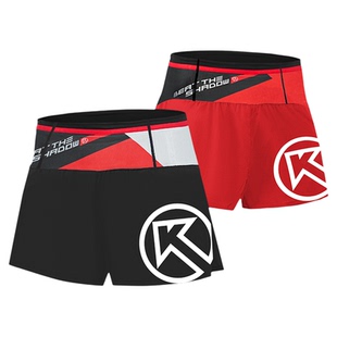 BigK大K官方旗舰店男女款马拉松跑步速干带内衬运动三分裤短裤