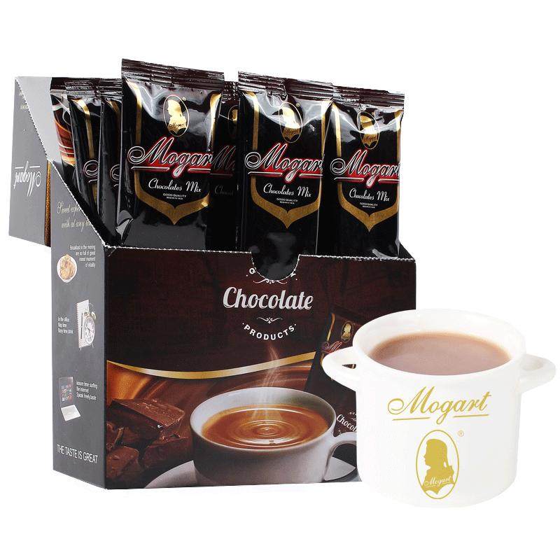 摩岛香浓热巧克力味可可粉原味烘焙速溶冲饮cocoa朱古力30g*12条