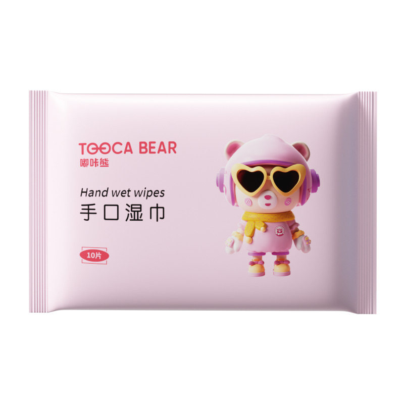 5包便携湿巾口袋装外出专用