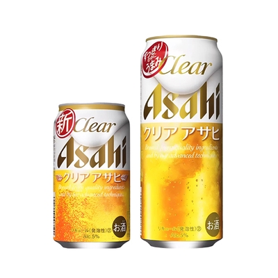 Asahi朝日发泡生啤酒日本进口