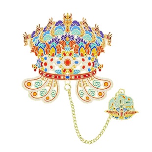 凤冠金属书签礼盒 古典中国风北京故宫文创大学高颜值创意官方旅游纪念品中考高考励志祝福奖励学生小礼物