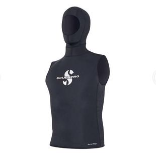 Scubapro Hooded 水肺头套背心男湿衣保暖潜水服女连帽款胶衣 2mm