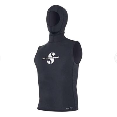 Scubapro头套背心潜水服连帽湿衣